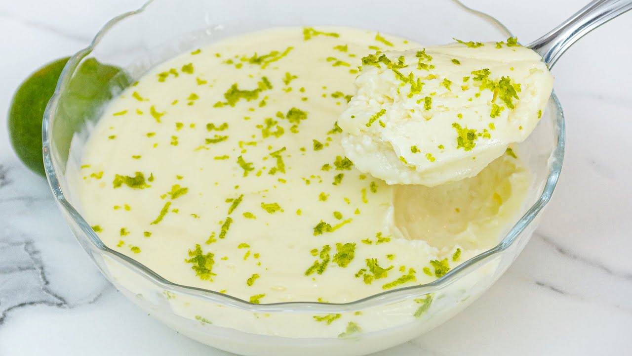 mousse de limão