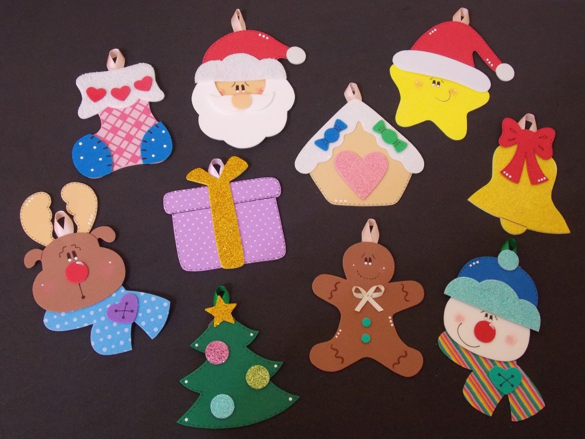 Ideias de Decorações de Natal em EVA | Focalizando