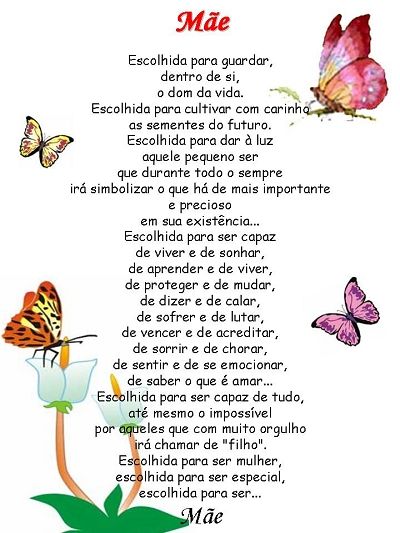 Poema para o Dia das Mães