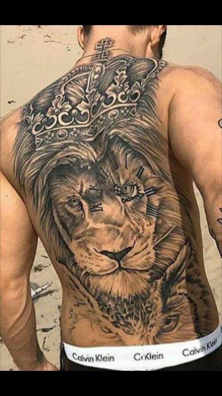 Tatuagem nas Costas Masculinas