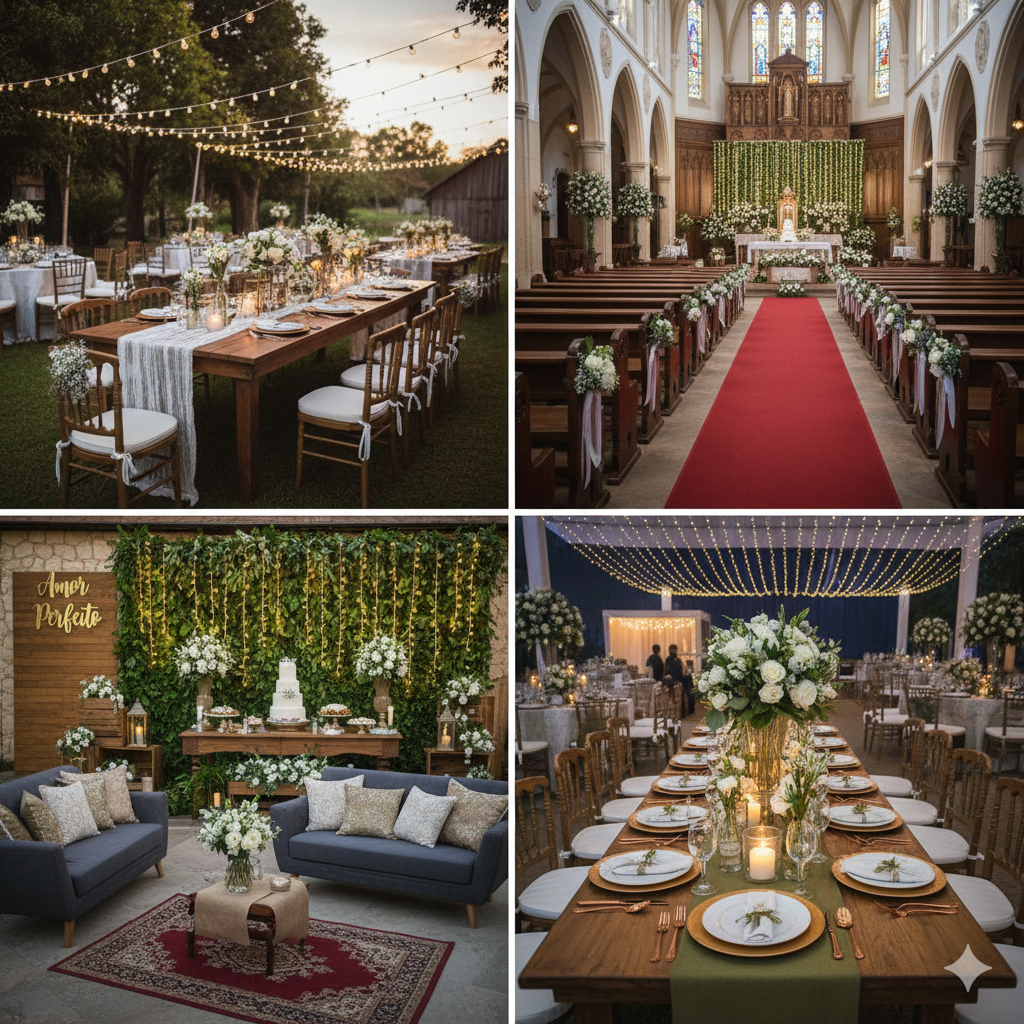 decoração de casamento