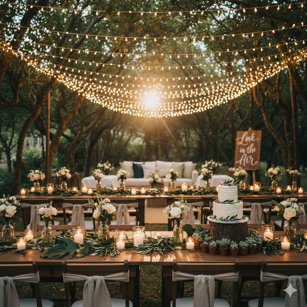 decoração de casamento