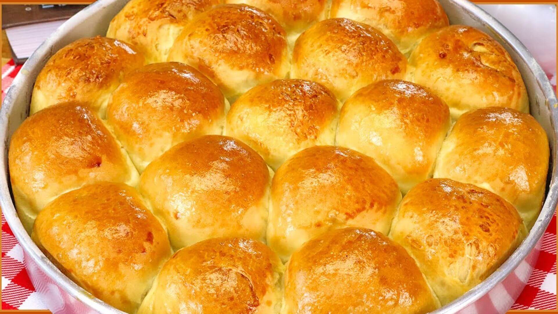 receita de pão de leite