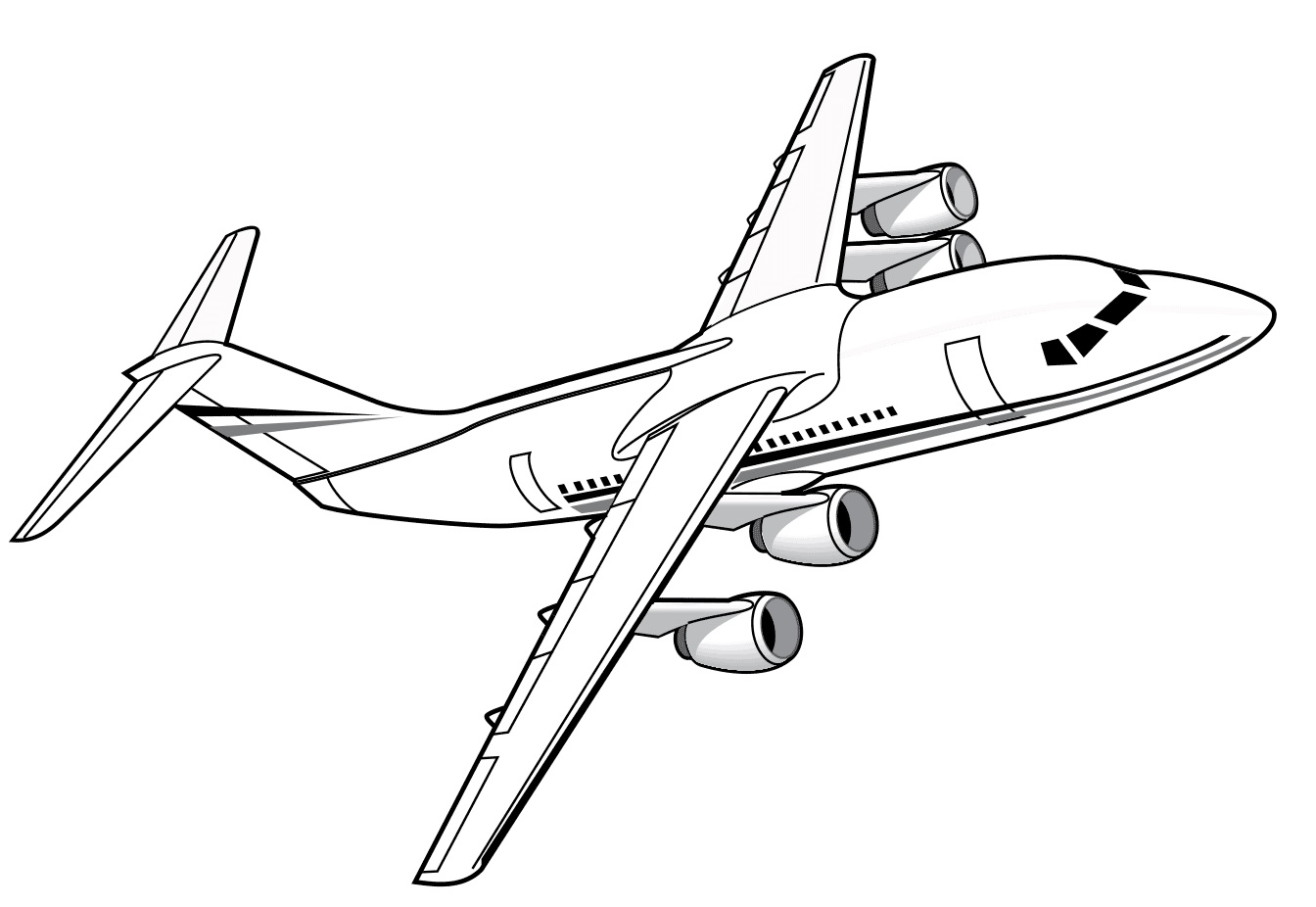 avião desenho