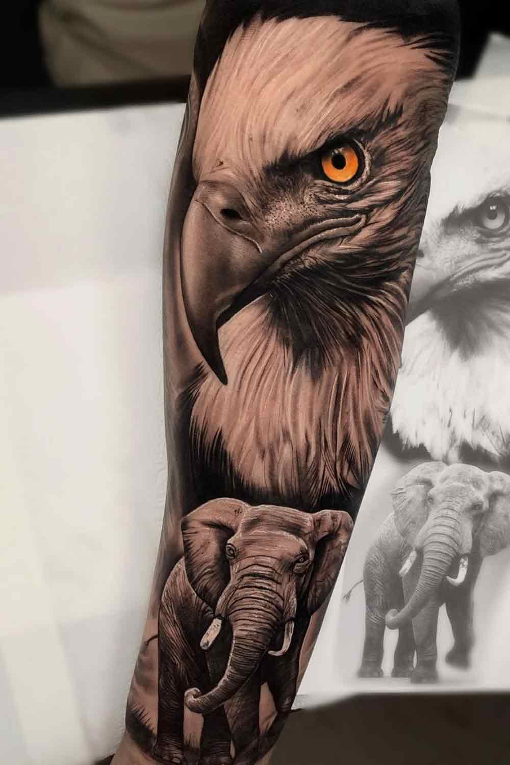 Tatuagens de águias