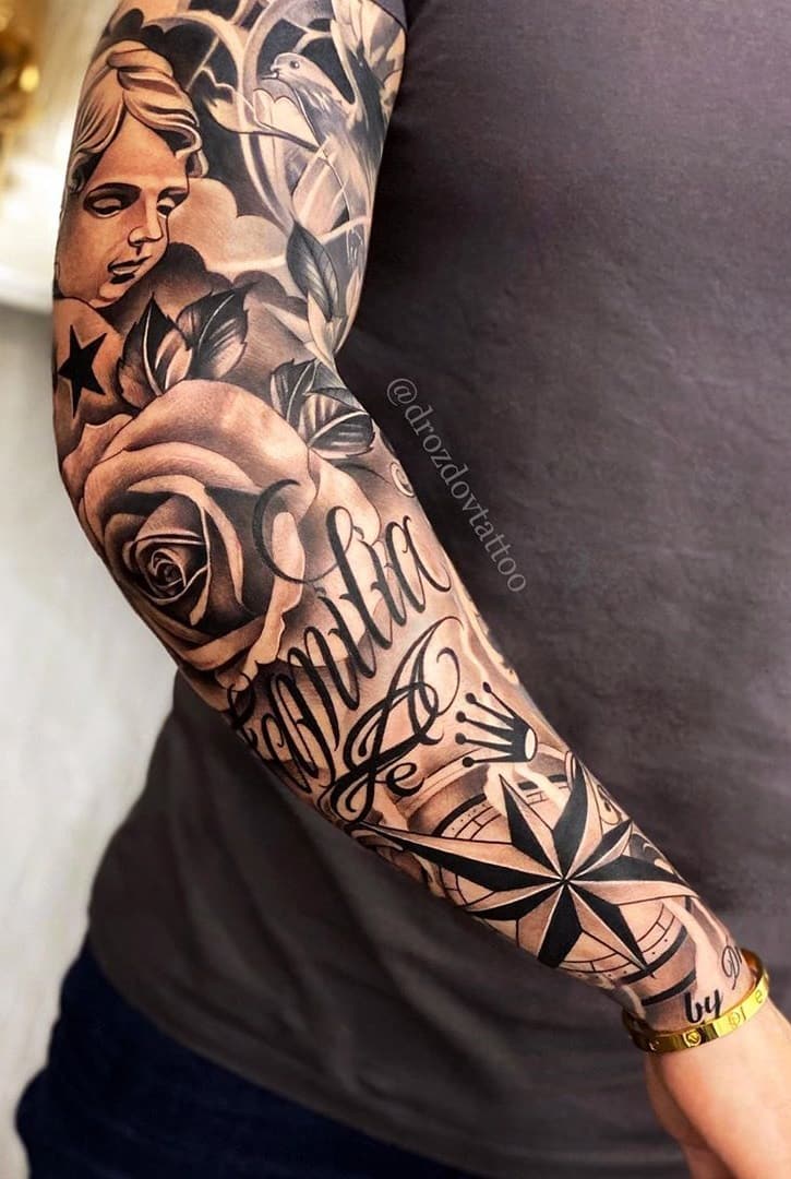 tatuagem masculino antebraço