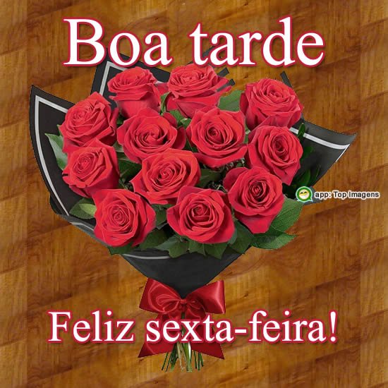 boa tarde sexta feira