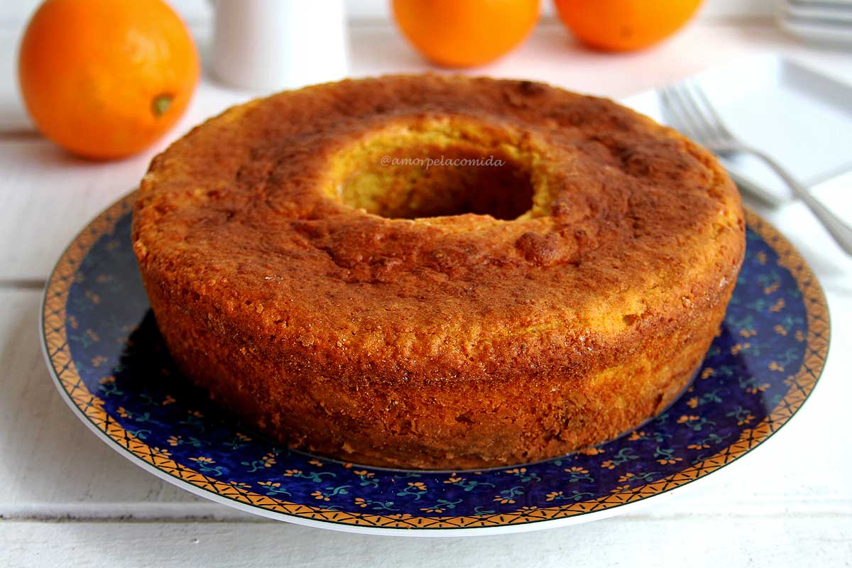 bolinho de laranja fit