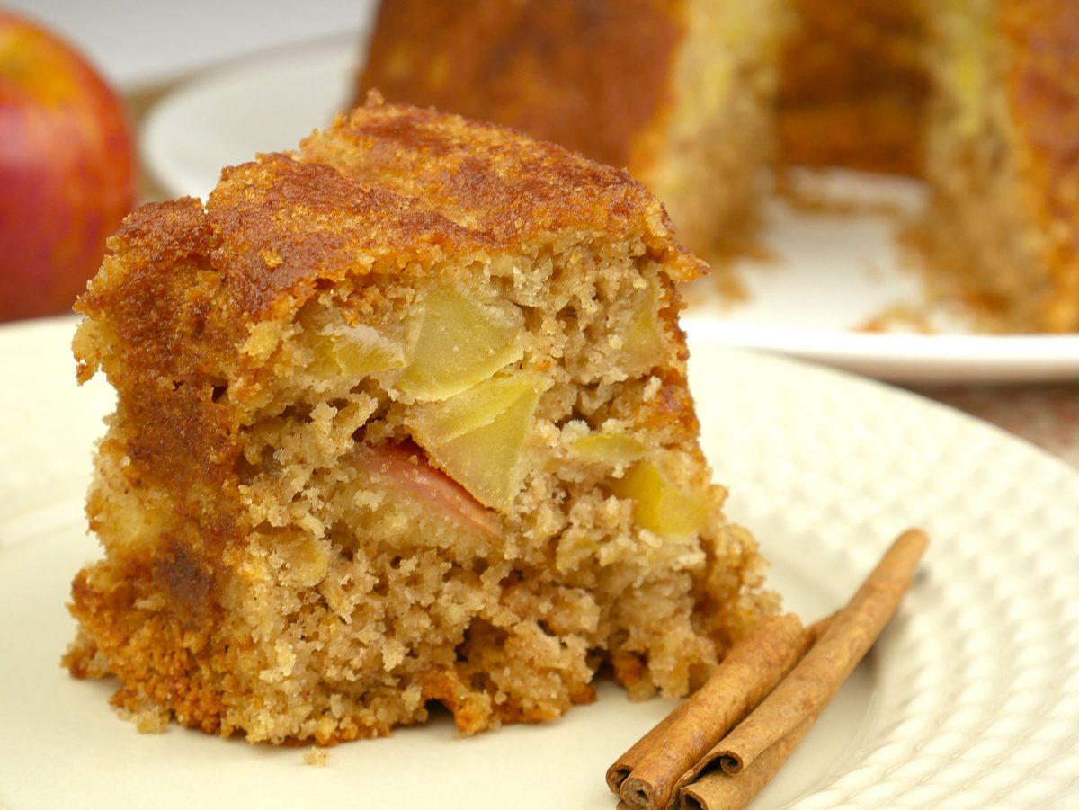 bolinho de maçã