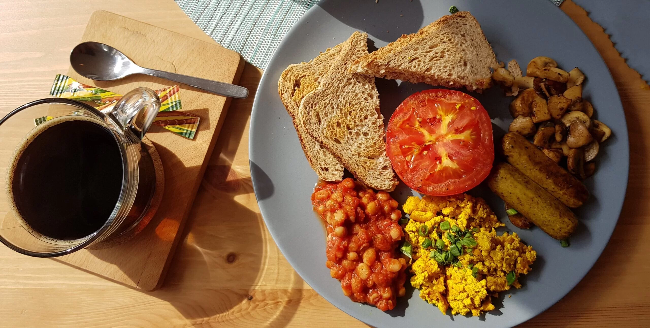 Café da manhã vegano