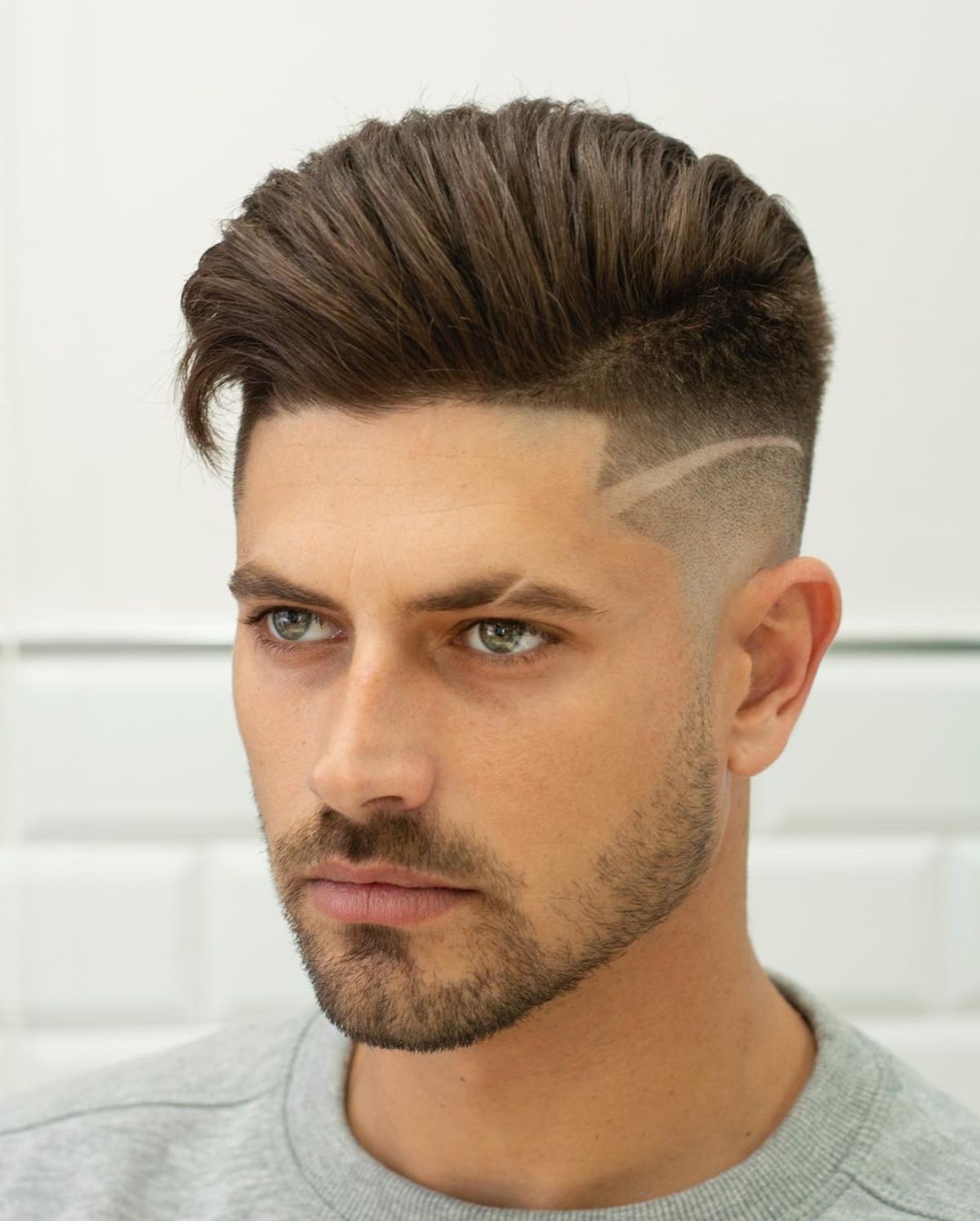 cortes de cabelo masculino liso