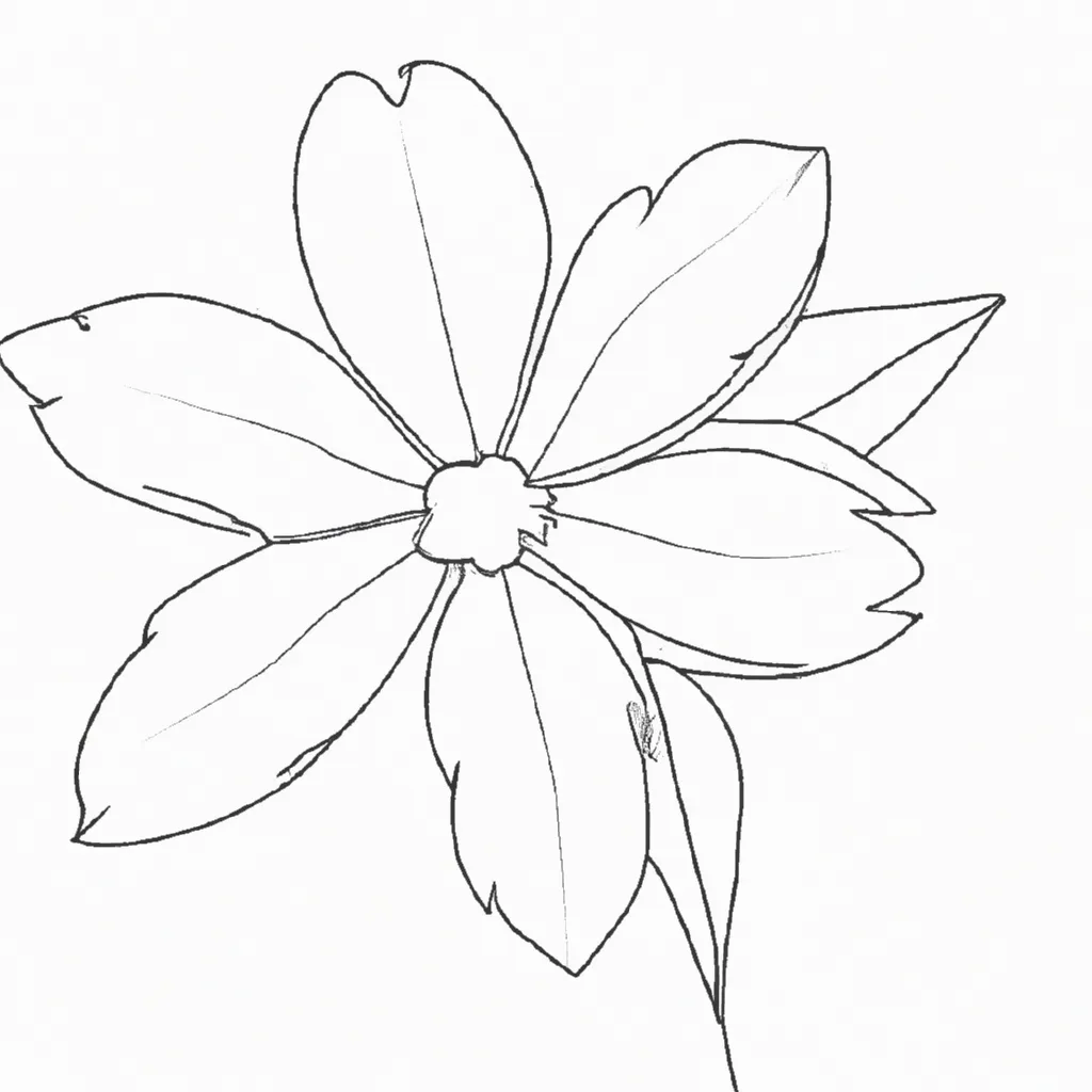 desenho flores