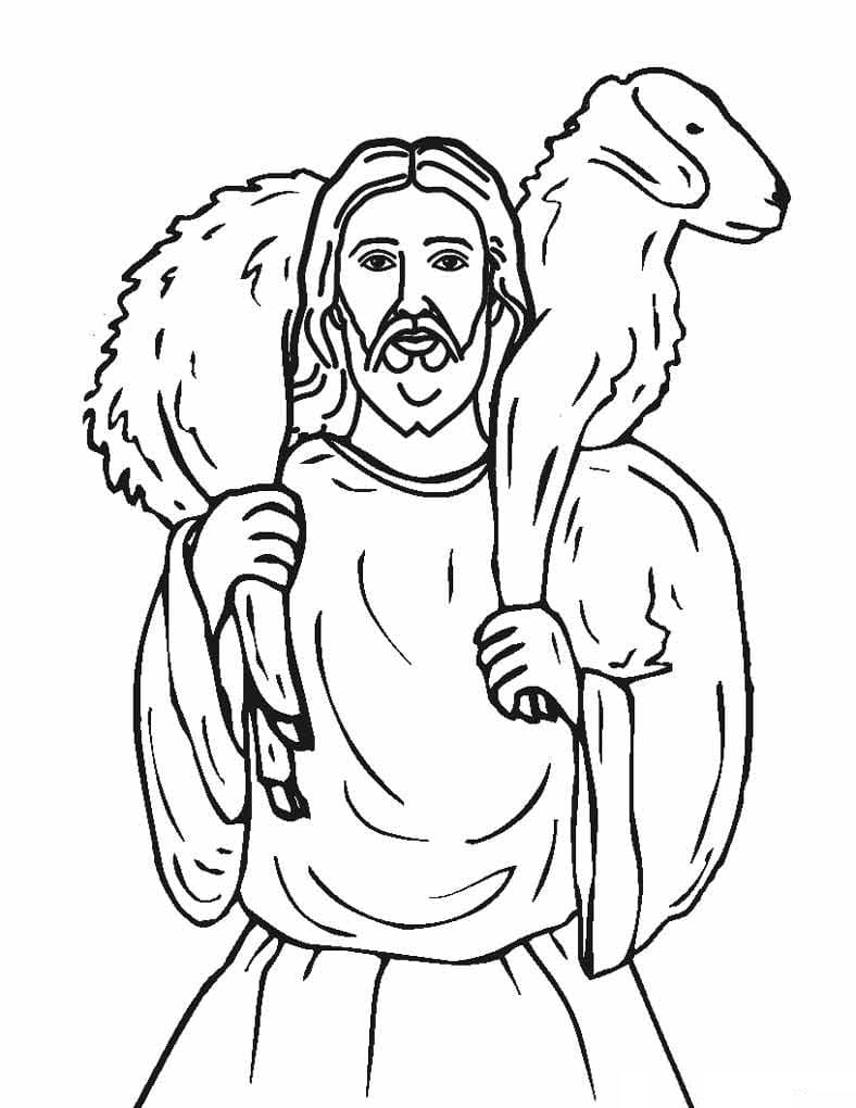 Confira desenhos Jesus para colorir | Focalizando