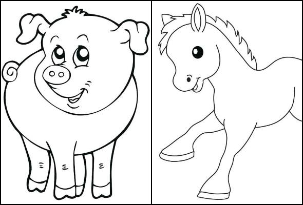 desenhos de animais para colorir