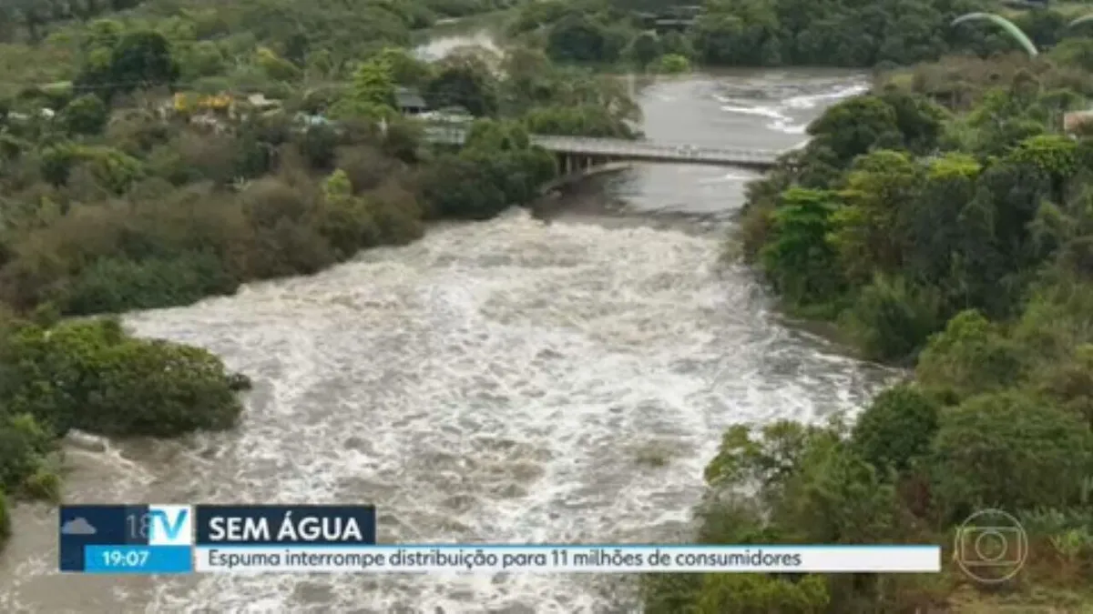 falta de água no Rio de Janeiro