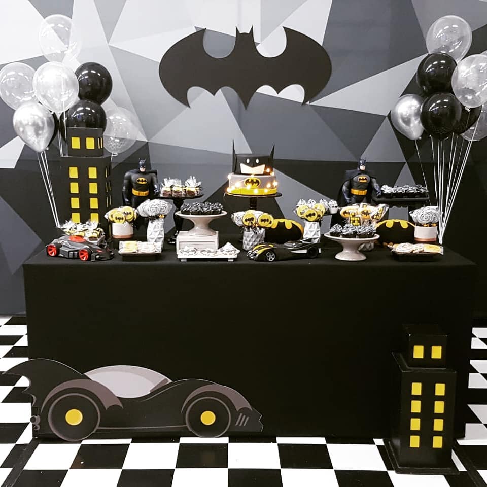 Decoração do Batman: 30 ideias para sua festa| Focalizando