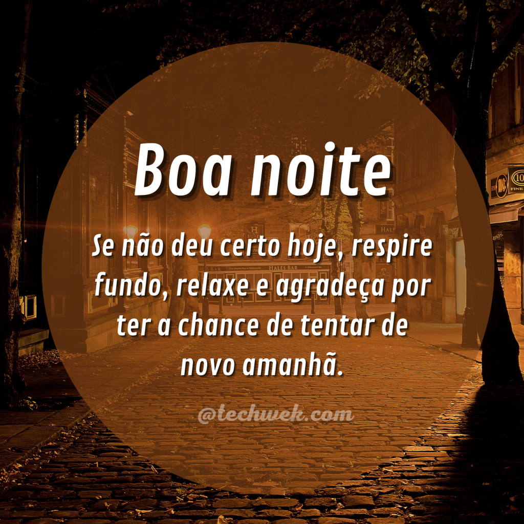 Boa Noite MSG 