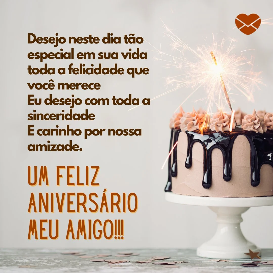 Mensagens de Aniversário para um Amigo Especial