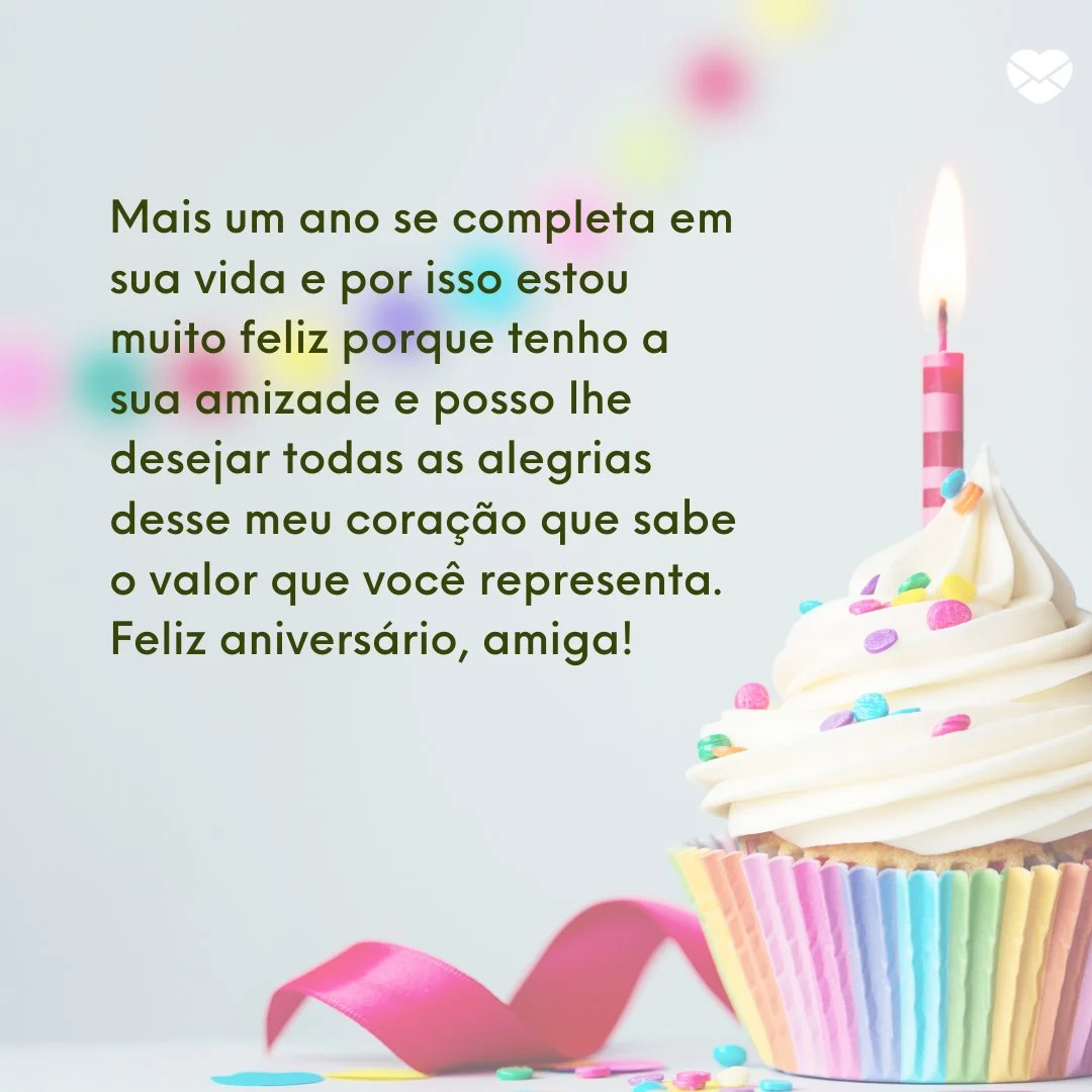 Mensagens de Aniversário para um Amigo