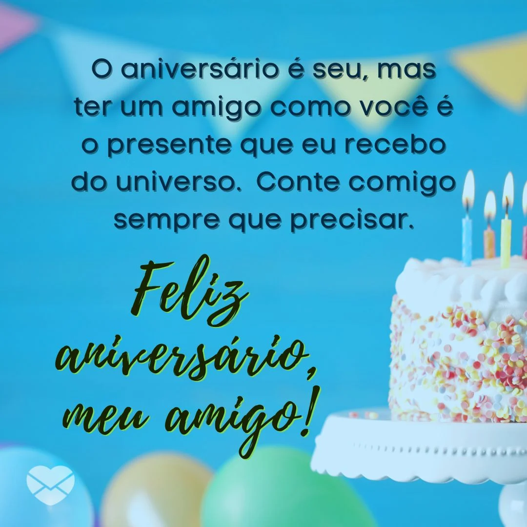 Mensagens de Aniversário para um Amigo Especial