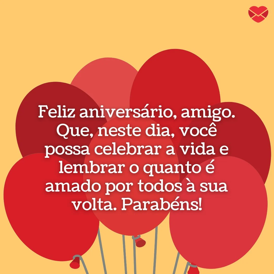 Mensagens de Aniversário para um Amigo Especial