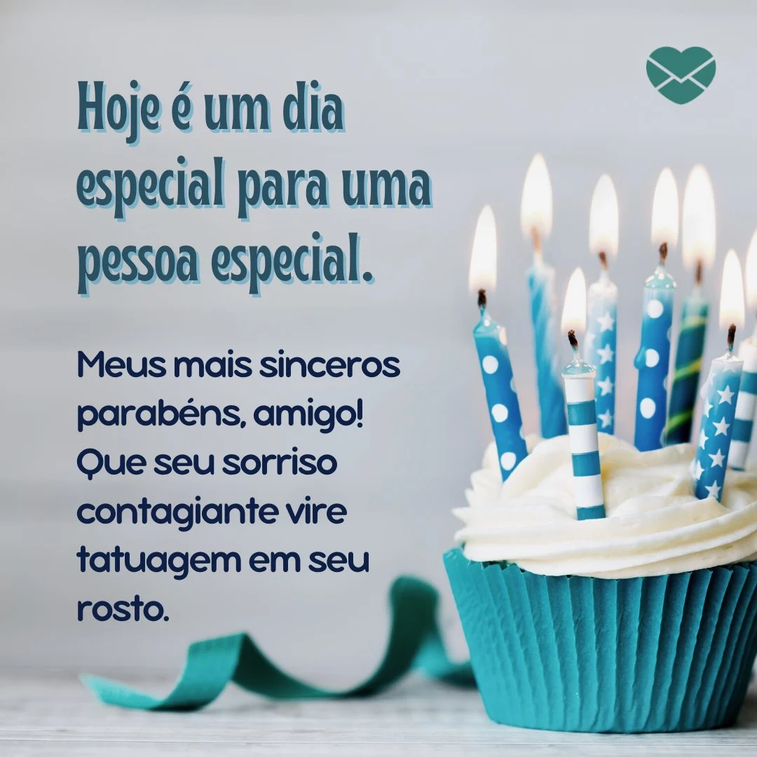 Mensagens de Aniversário para um Amigo