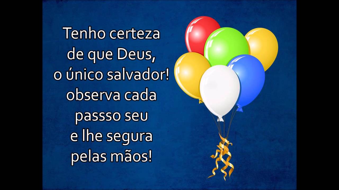 mensagem de aniversário evangélica para amigo