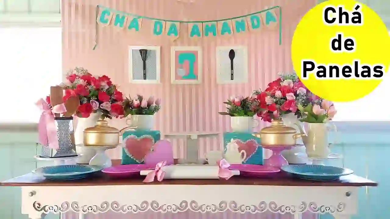 decoração chá de panela