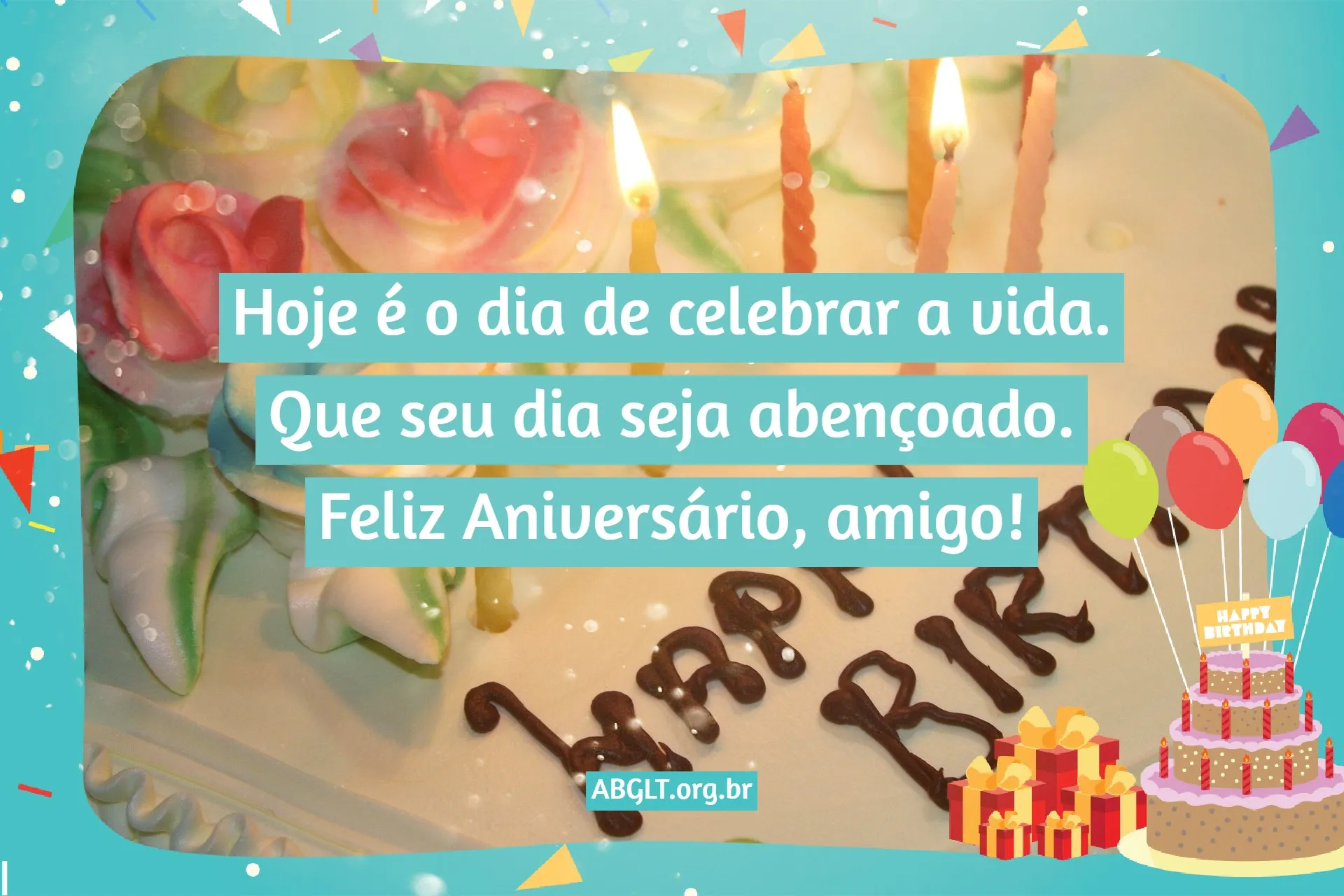 Mensagens de Aniversário para um Amigo