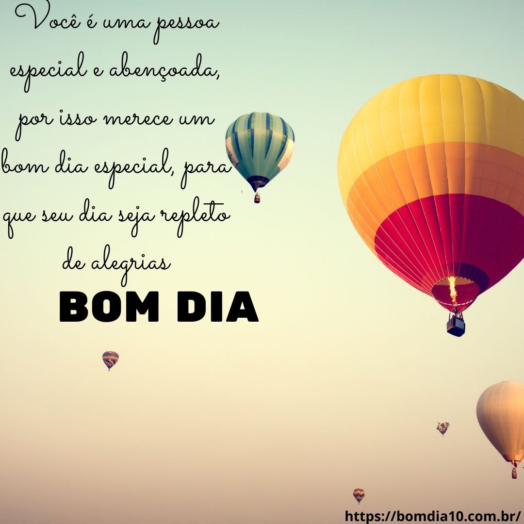 bom dia especial