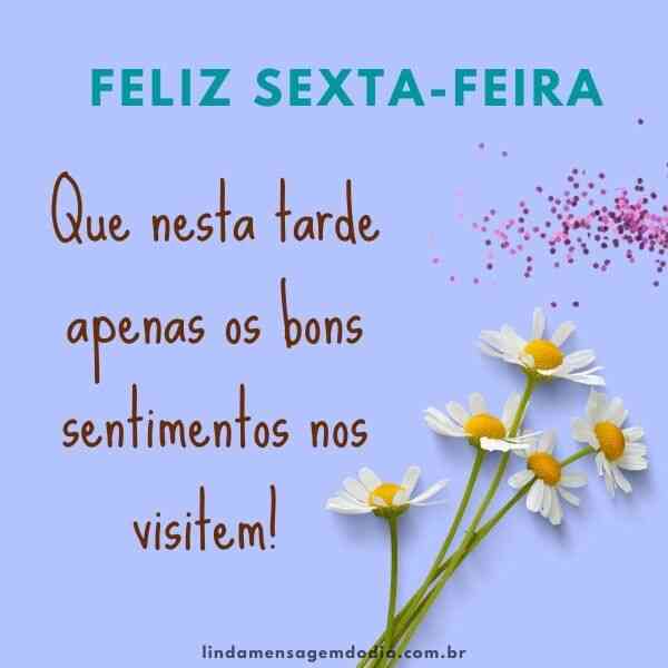 boa tarde sexta feira