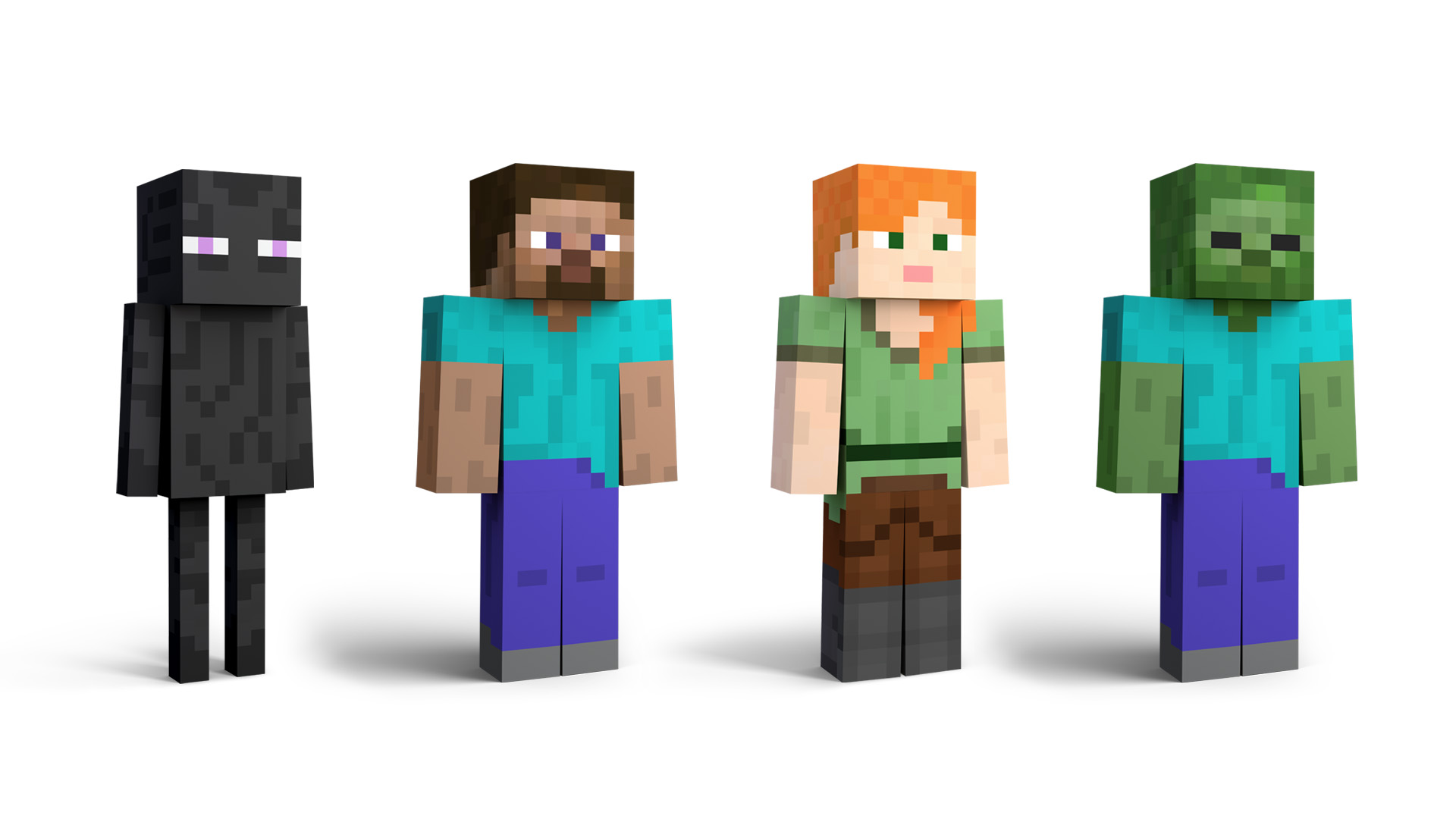 personagens minecraft para colorir