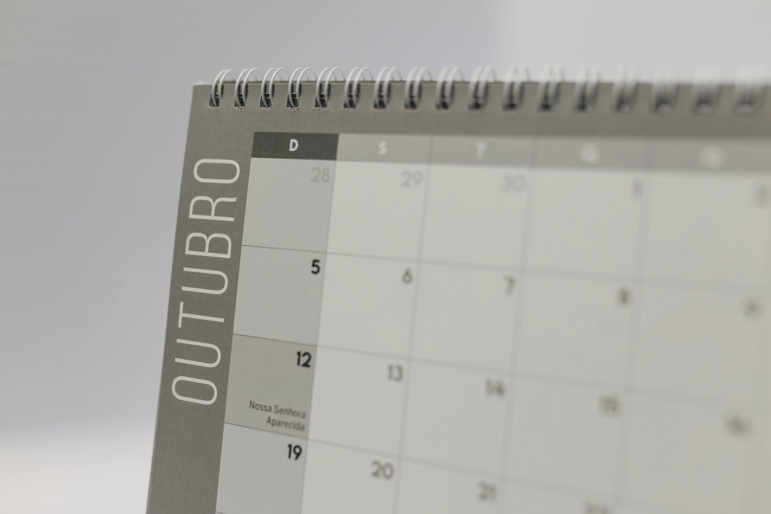 Feriados em Outubro