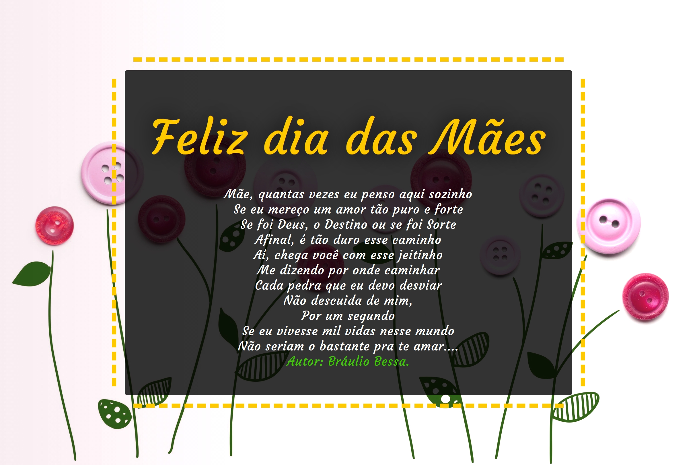 Poema para o Dia das Mães