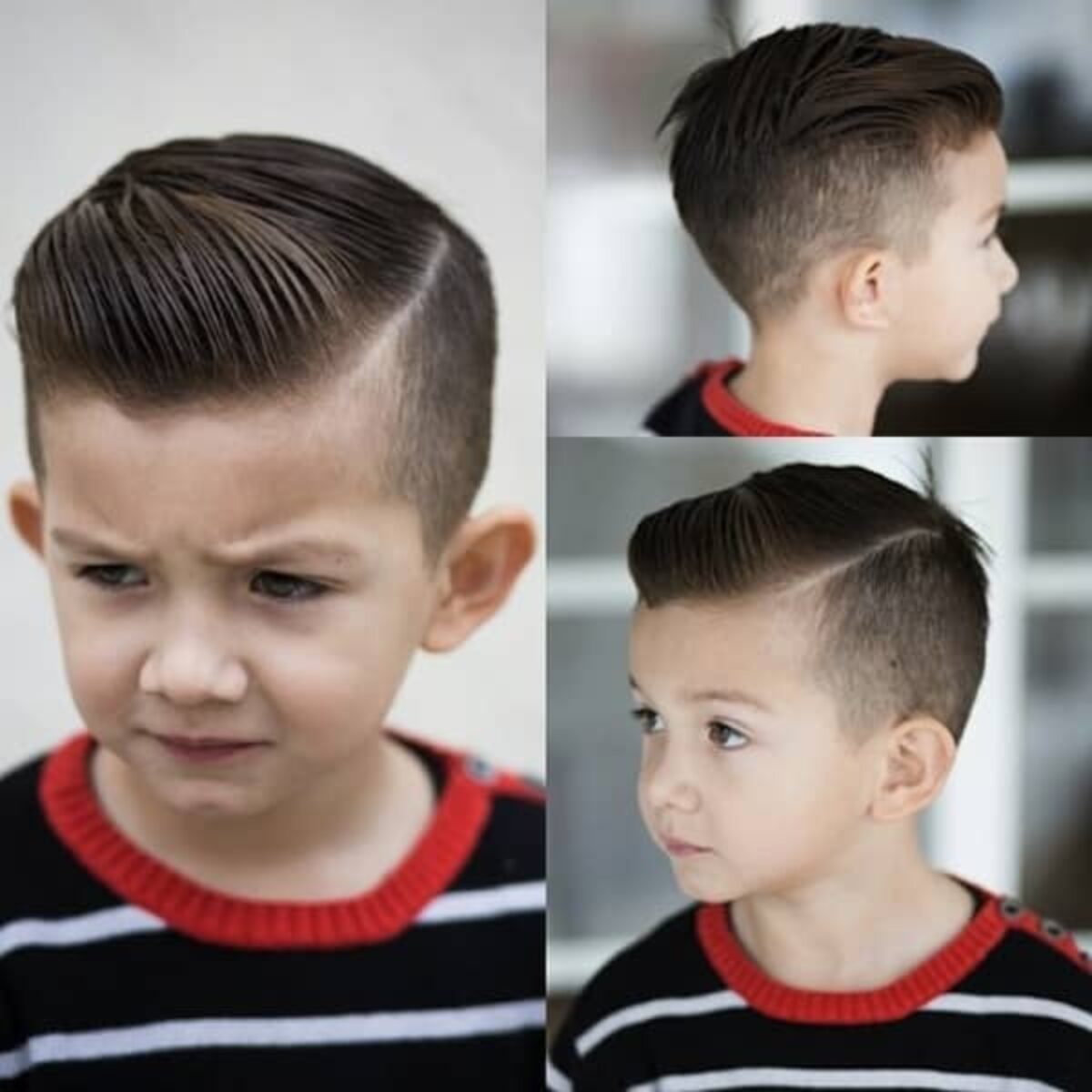 corte-de-cabelo-masculino-infantil-curto-com-franja-lateral - Kioshi Sako