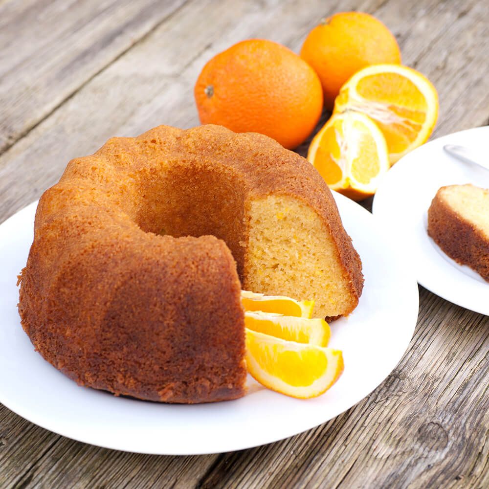 Receita de Bolo de Laranja