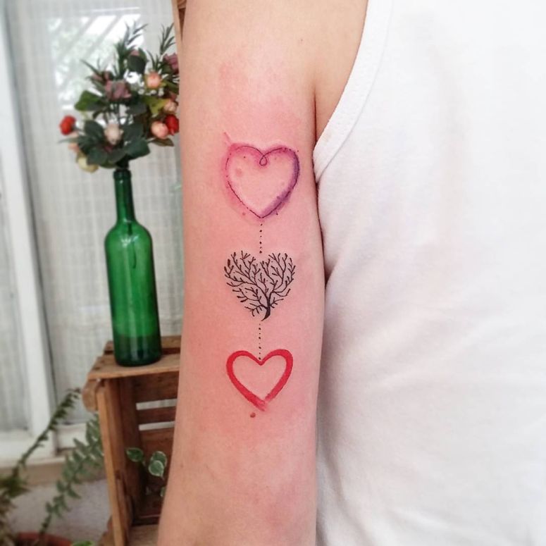 tatuagens coração