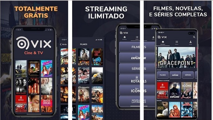 aplicativos de filmes e séries gratis