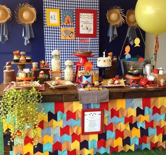 decoração festa junina