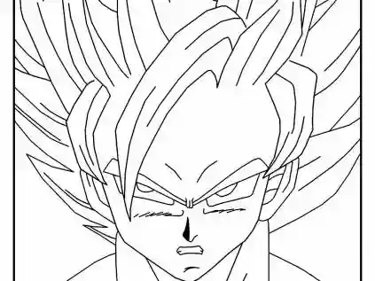 Goku desenhos para colorir: confira 21 imagens