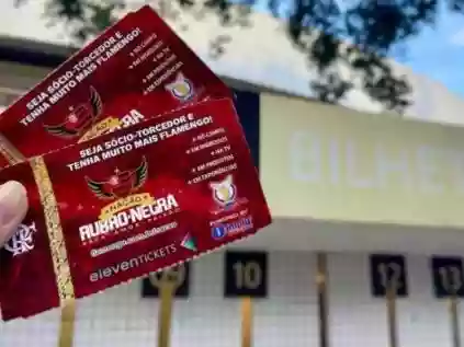 Como funciona a venda de ingressos em jogos do Flamengo?